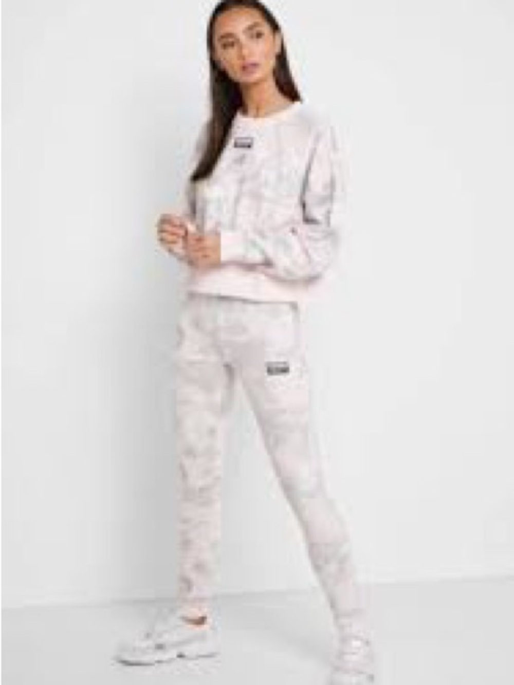 adidas Pink and Gray Camouflage pants